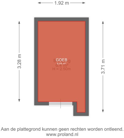 Floorplan - Aagje Dekenlaan 28, 1403 HH Bussum